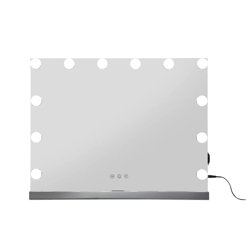 15 LED Touch Control Makeup Mirror 58x46cm - Embellir