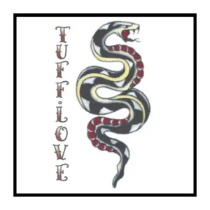 1940 Snake Vintage Temporary Tattoos