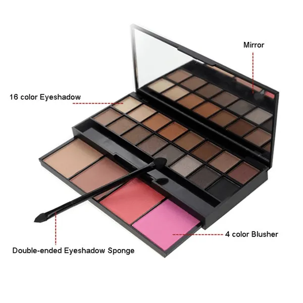 20 Color Eyeshadow Palette