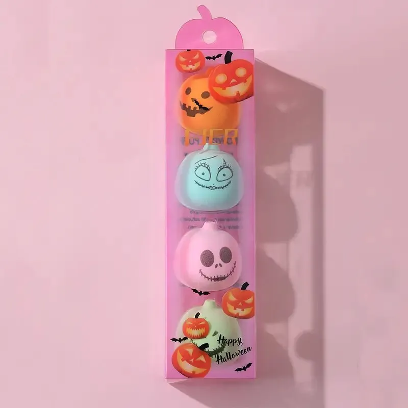 4 Pcs Halloween Makeup Sponge Set