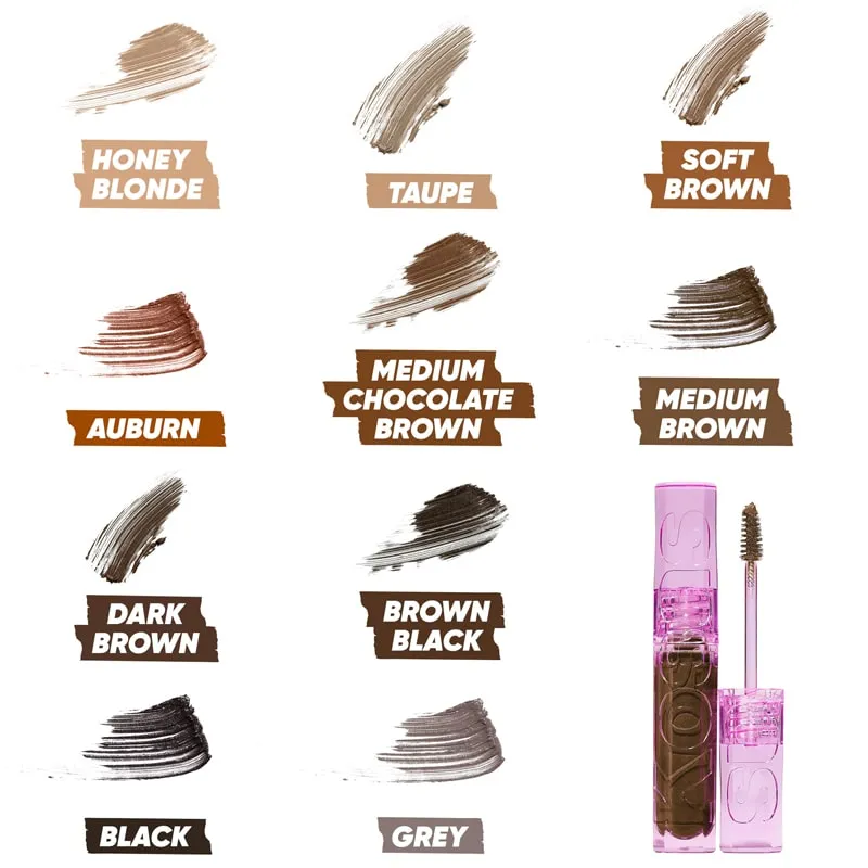 Air Brow Fluff & Hold Treatment Gel - Dark Brown