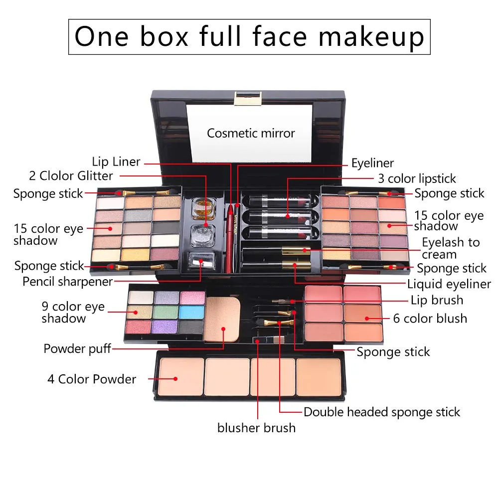 All-in-One Makeup Kit - Makeup Kit Combination Palette - Makeup Kit