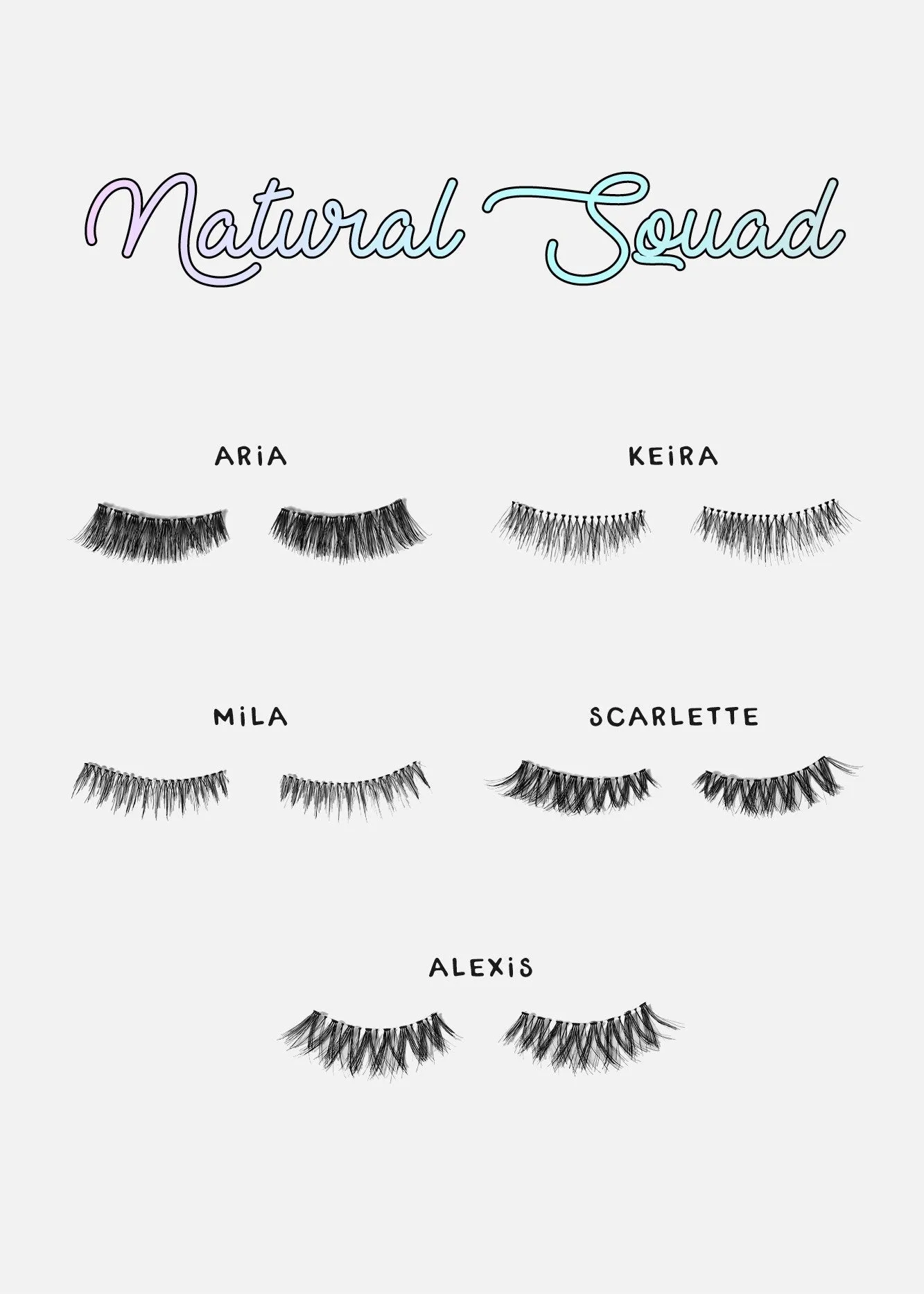 AOA Studio Eyelashes - Scarlette 6-Pack