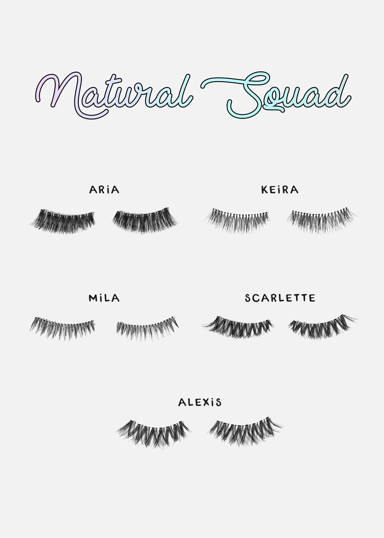 AOA Studio Eyelashes - Scarlette 6-Pack