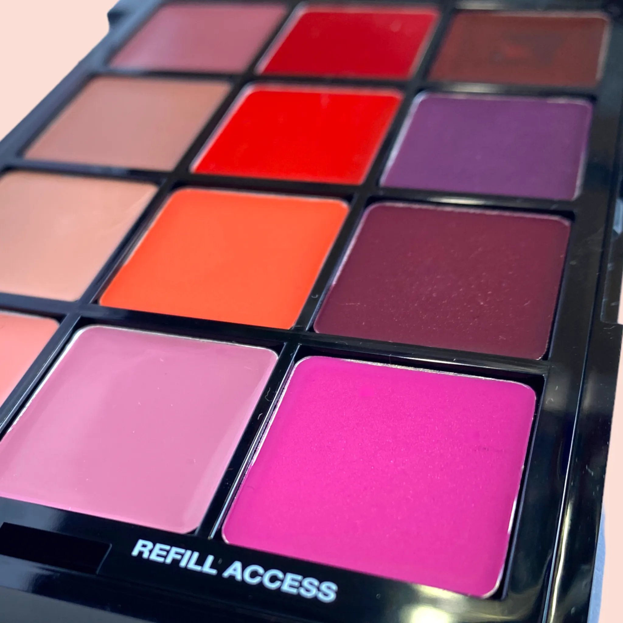 Ben Nye Studio Colour Berry Bright Lip Palette - 12 refillable lip colours (STP-390)