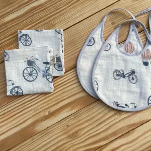 Bicycle Bibs & Napkins