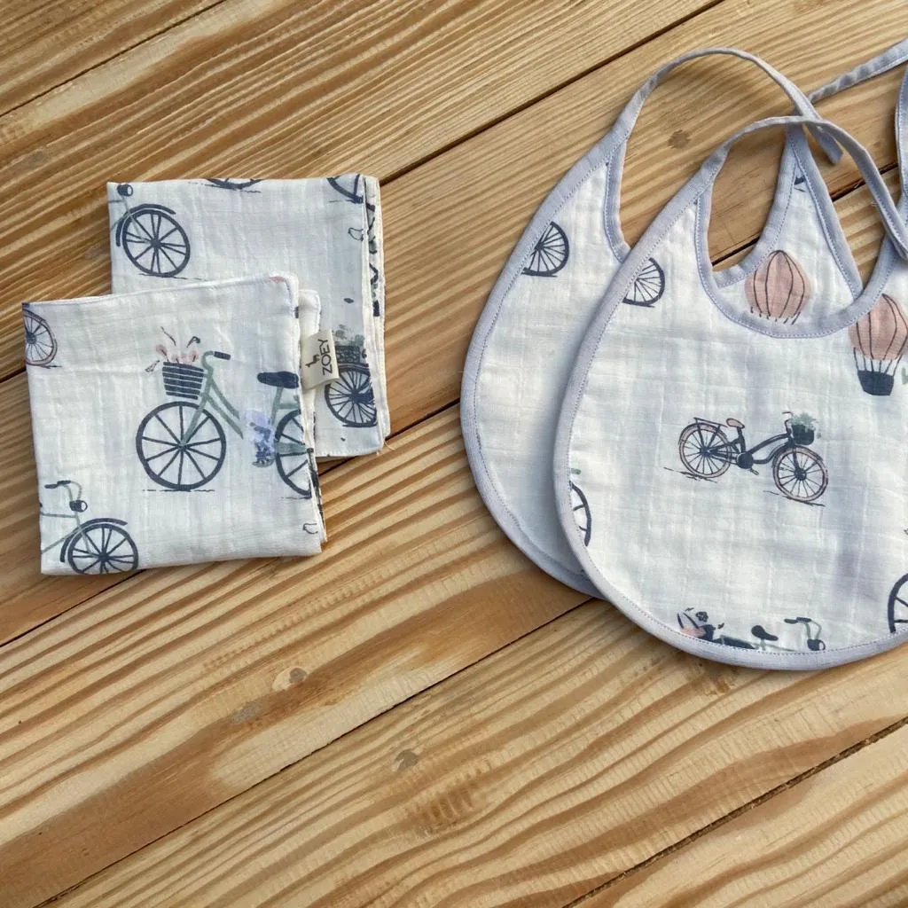 Bicycle Bibs & Napkins