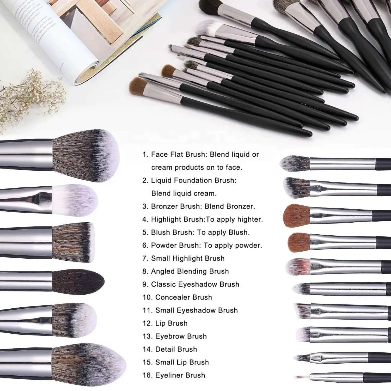 BS-MALL Makeup Brushes Set
