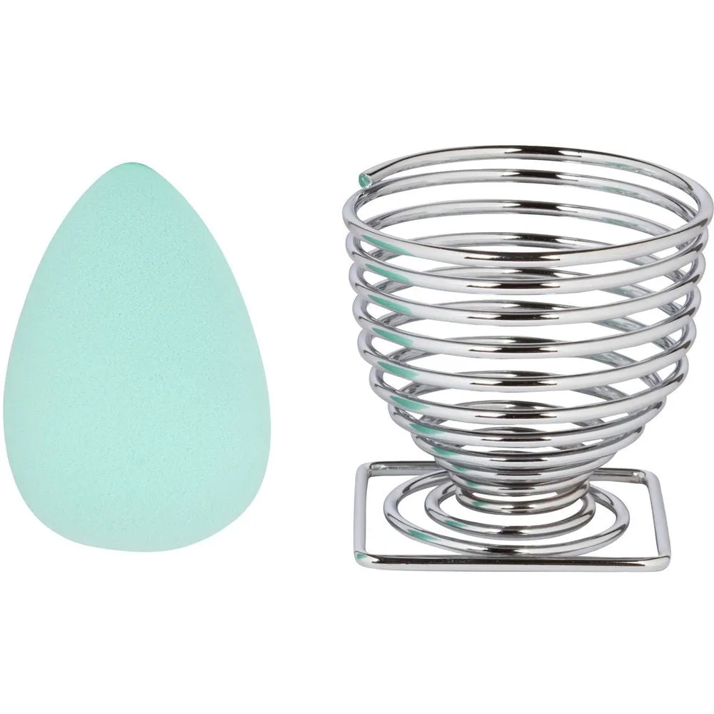 Cala Blending Sponge & Holder: Mint (2Pcs)