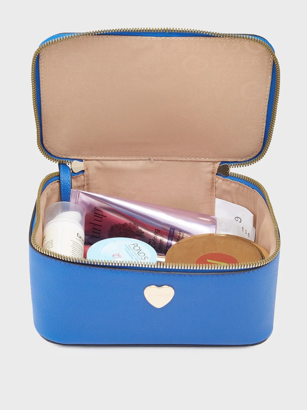 Caprese Keats Vanity Medium Royal Blue Handheld Bag