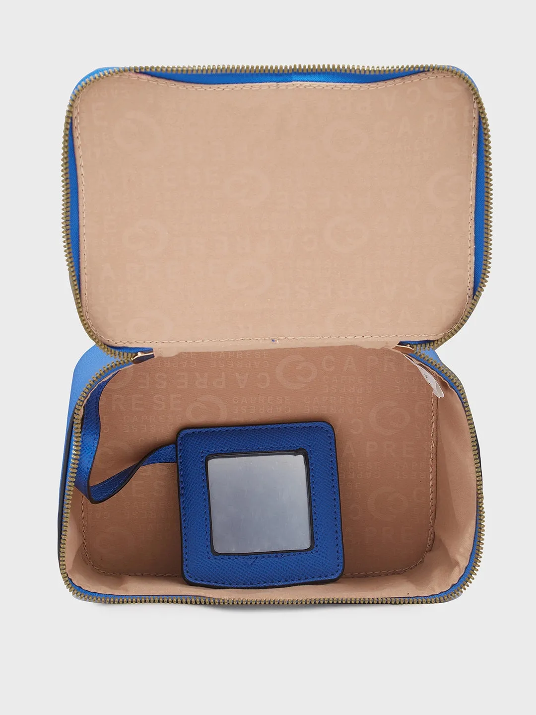 Caprese Keats Vanity Medium Royal Blue Handheld Bag