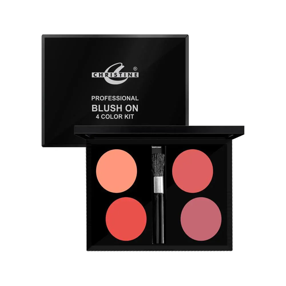 CHRISTINE BLUSH ON 4 COLOR KIT-02