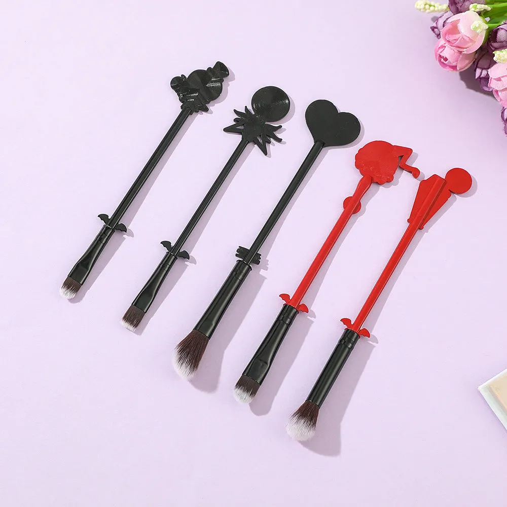 Christmas Horror Night Jack Skull Makeup Brush Tool Set