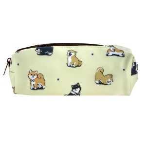 Cream Shiba Inu Large Pencil Case
