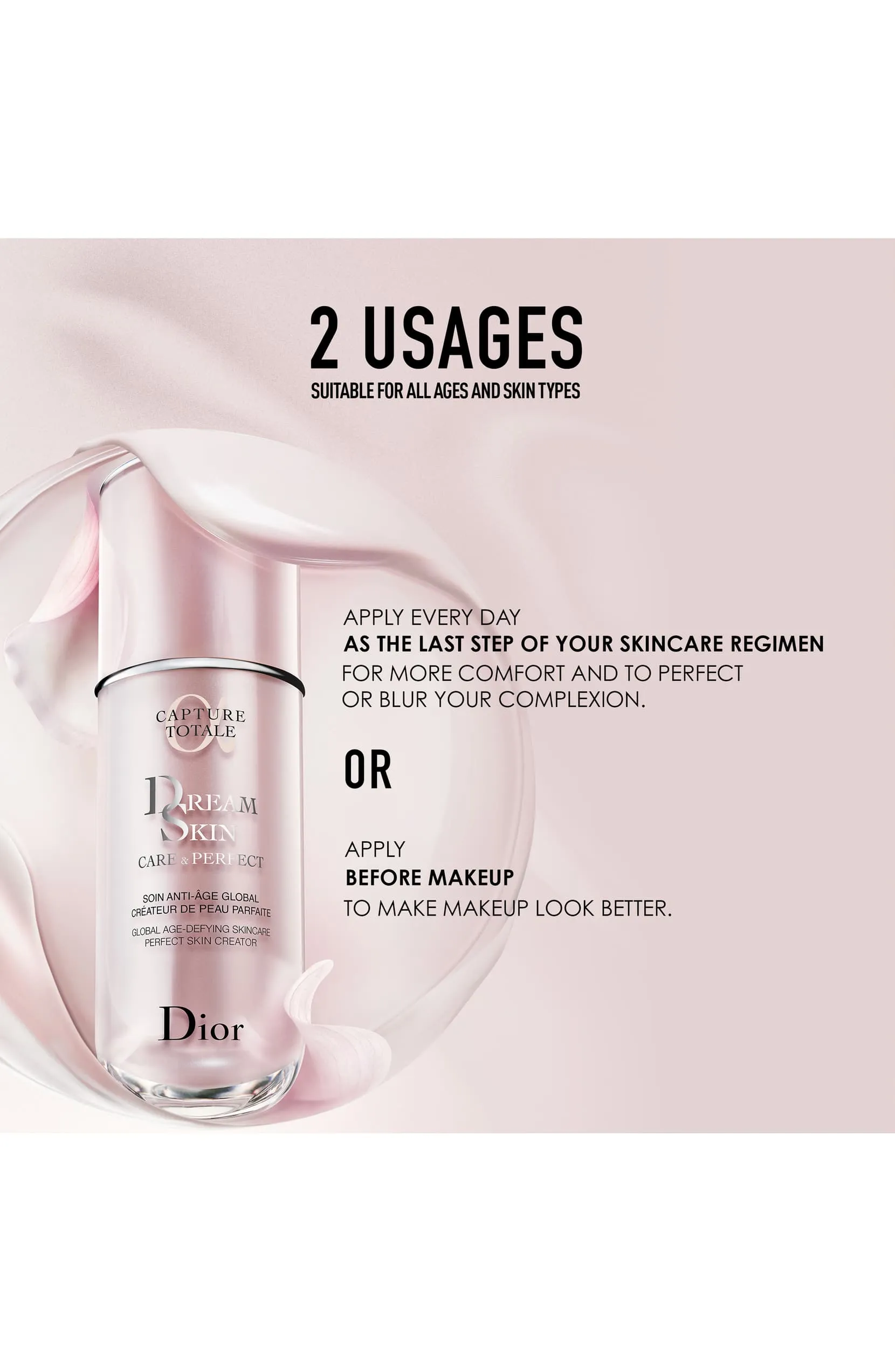 Dior Capture Dreamskin Care & Perfect - Complete Age Defying Skincare - Perfect Skin Creator