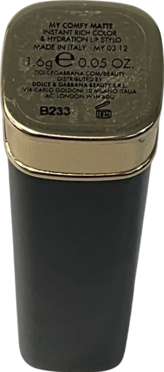Dolce & Gabbana My Comfy Matte Lipstick B233 1.6