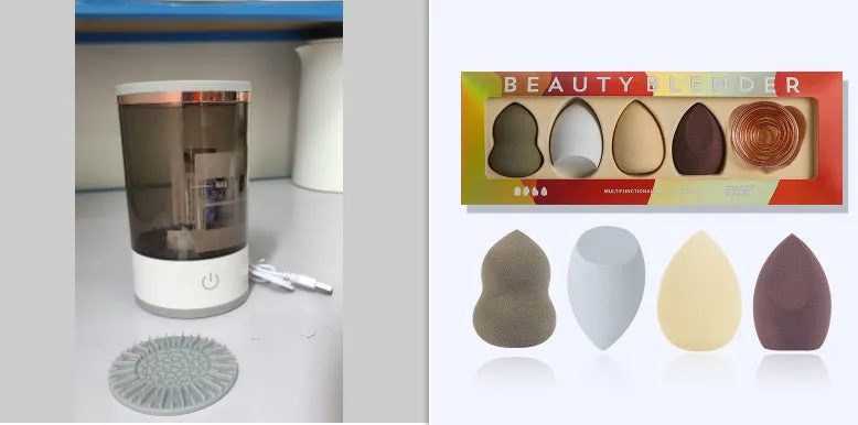Electric Cosmetic Brush Cleaner Pro