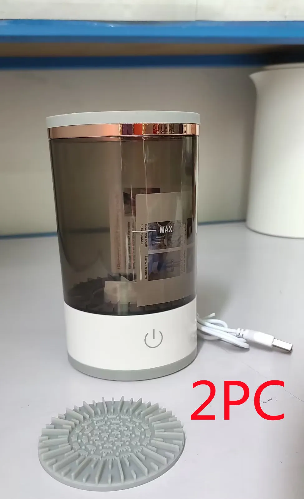 Electric Cosmetic Brush Cleaner Pro