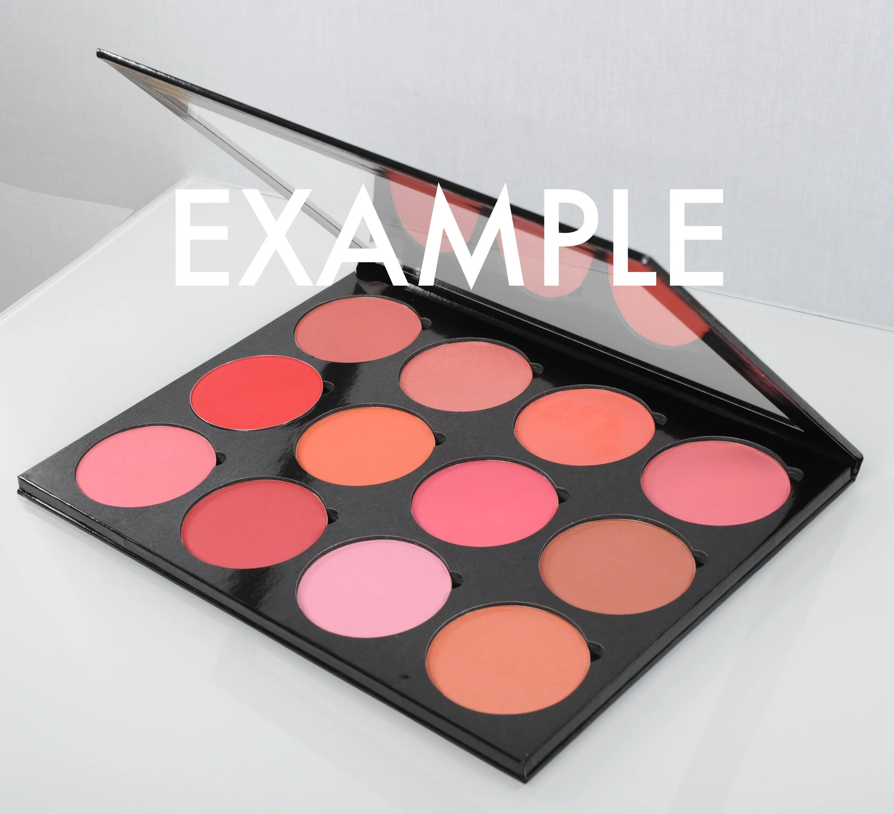 Empty 12 Palette - Blusher/Foundation (Not Included)