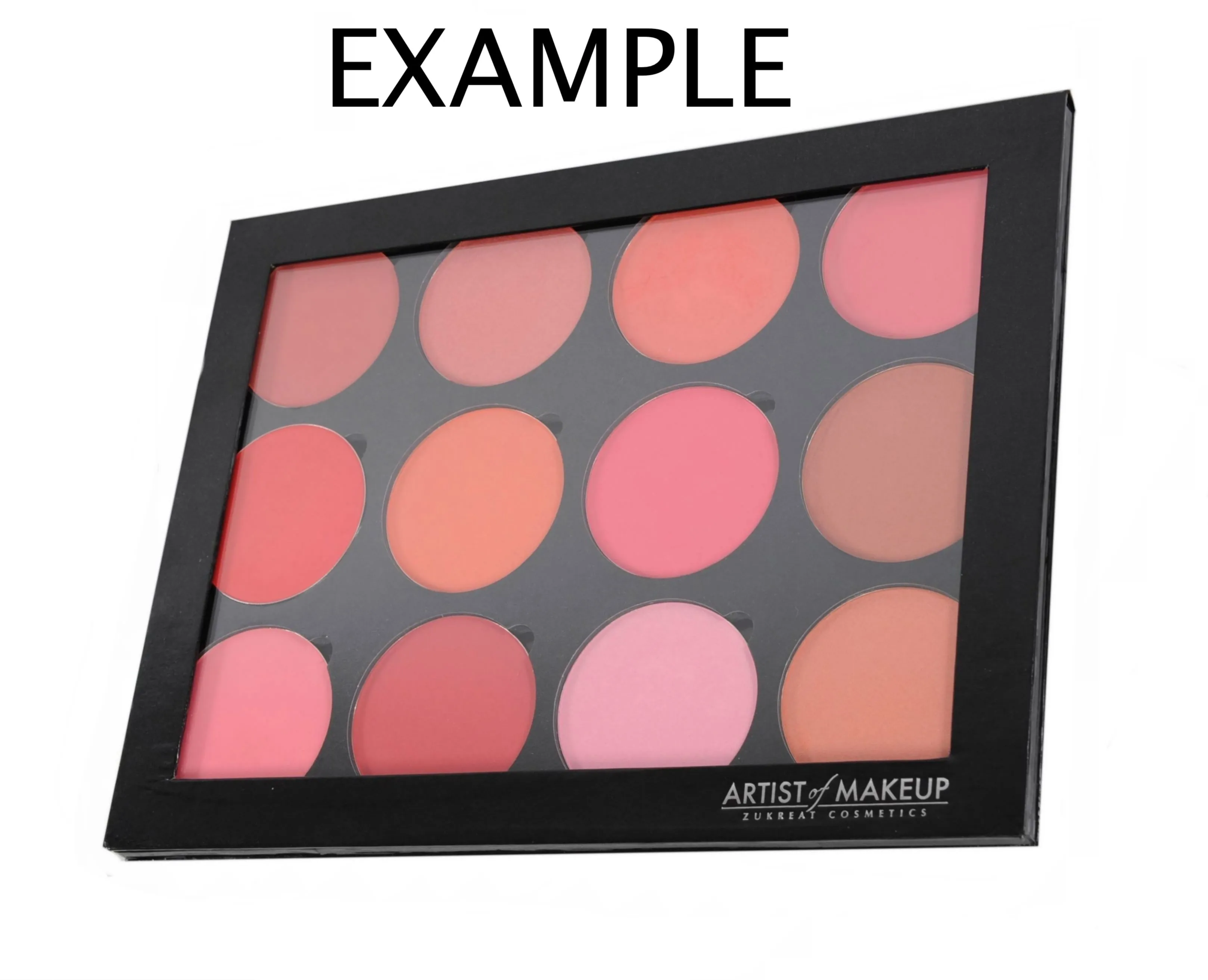 Empty 12 Palette - Blusher/Foundation (Not Included)