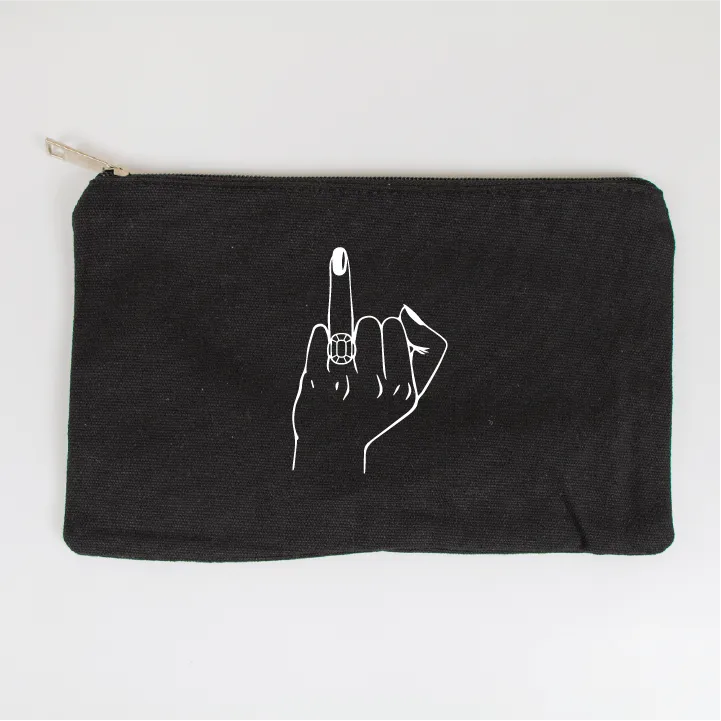 Engagement Ring Makeup Bag