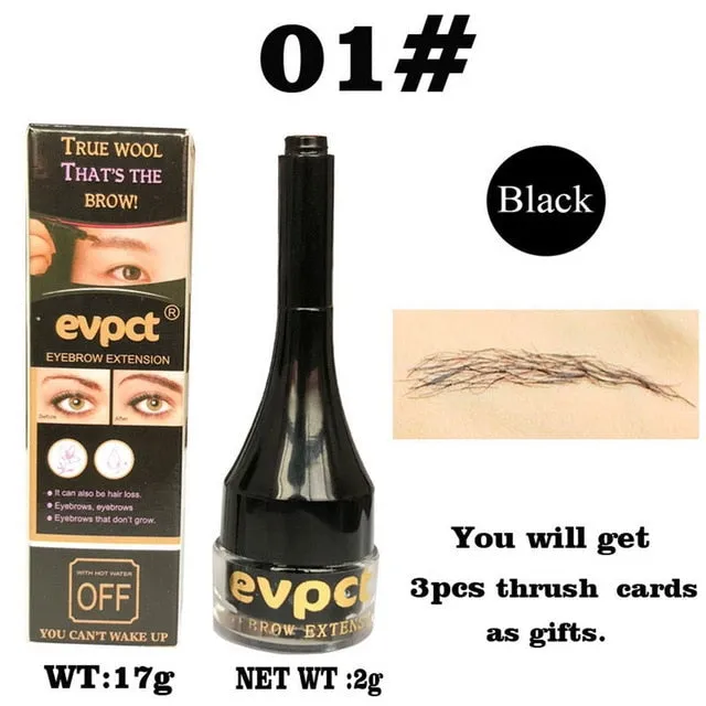 Eyebrow Extension Tint Gel