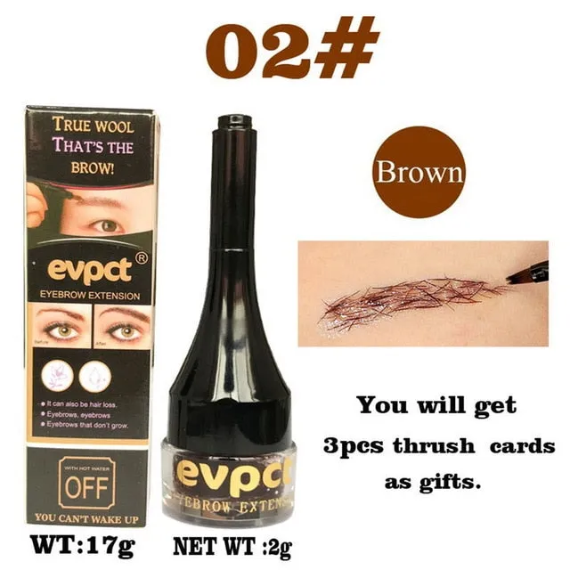 Eyebrow Extension Tint Gel