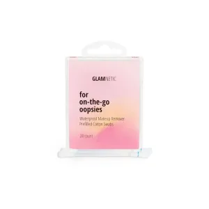 Glamnetic On The Go Oopsies Removal Swabs 24pk