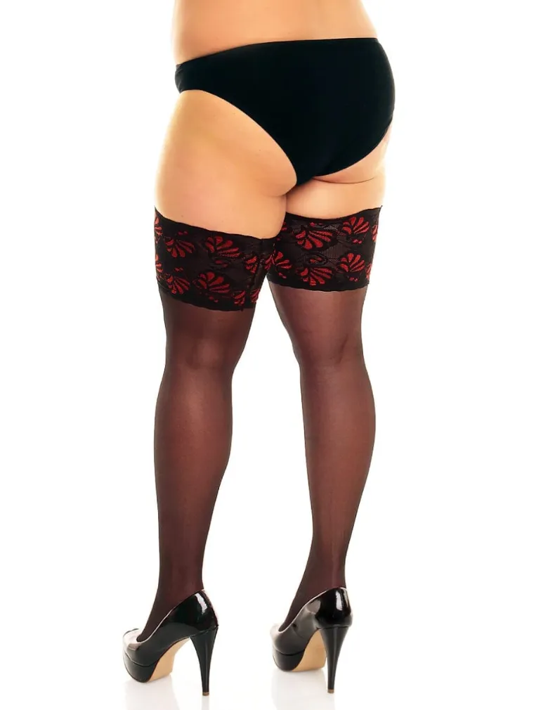 Glamory Hosiery Hold Ups 50111 Deluxe20