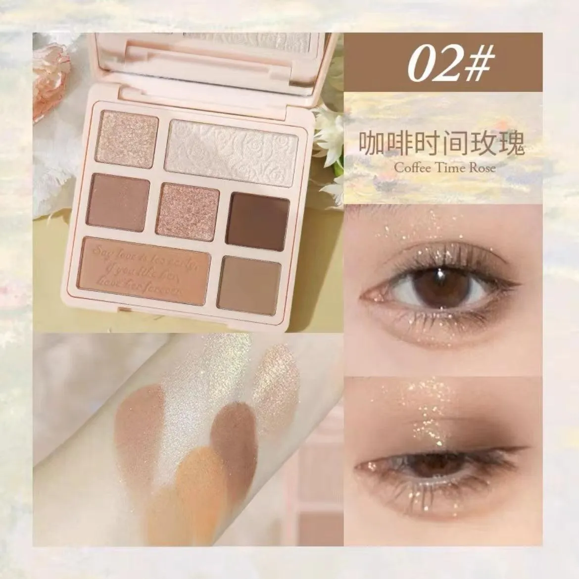 HOLD LIVE Paris Garden Eyeshadow Palette HL527