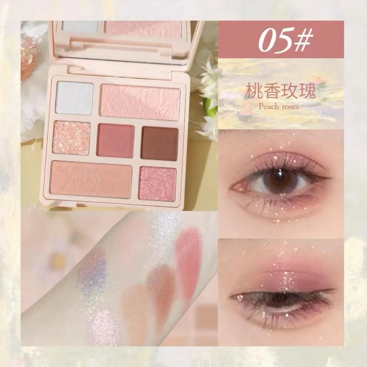 HOLD LIVE Paris Garden Eyeshadow Palette HL527