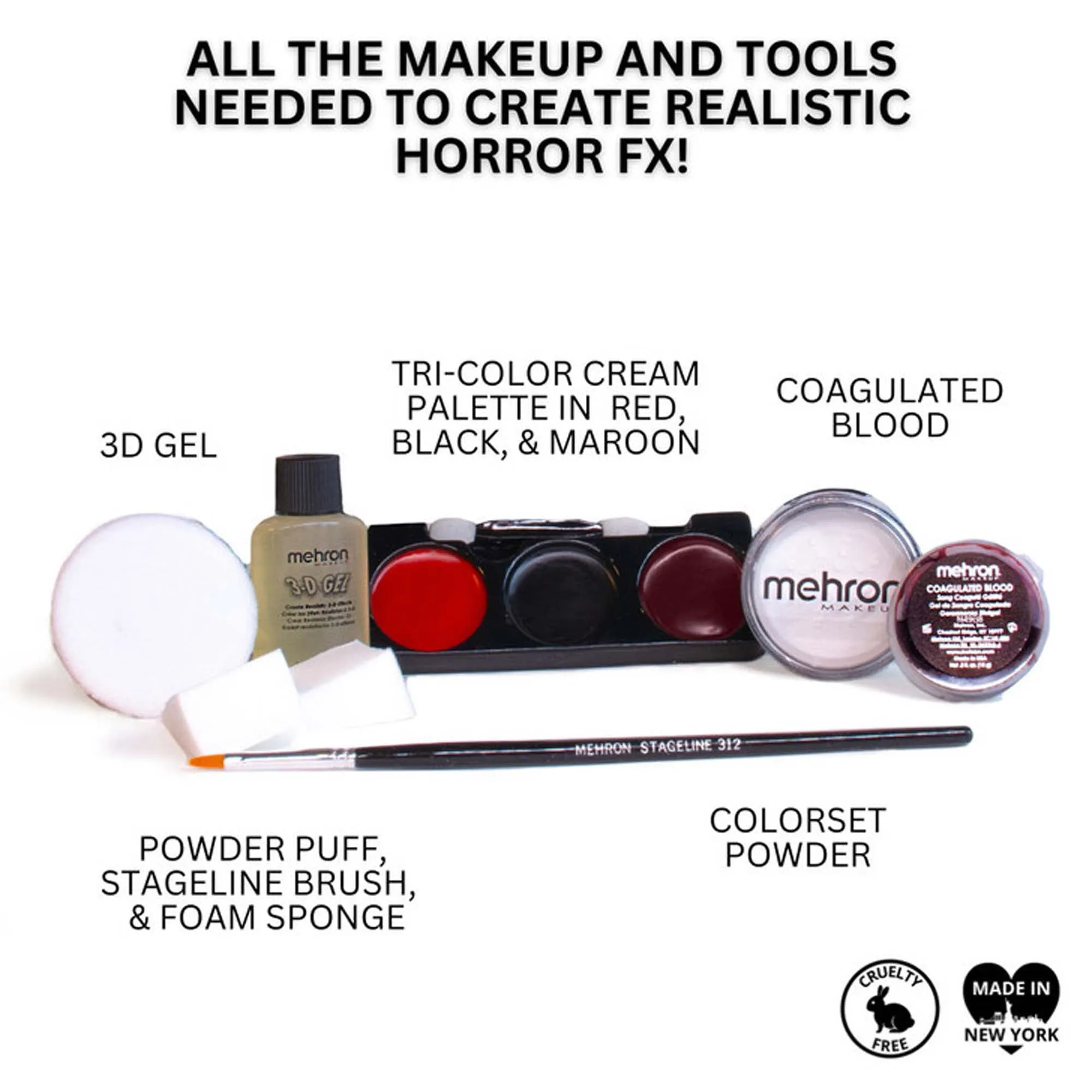 Horror FX Makeup Kit, 1 Count
