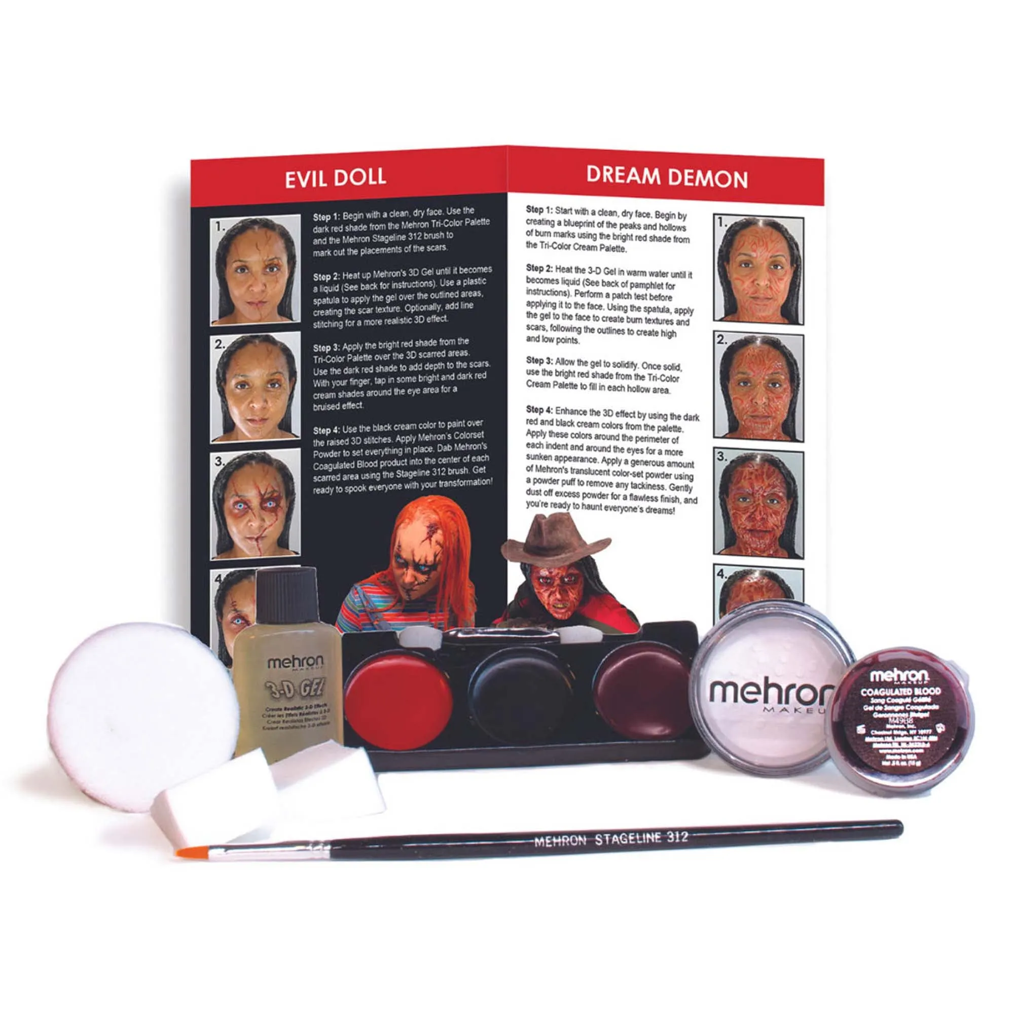 Horror FX Makeup Kit, 1 Count