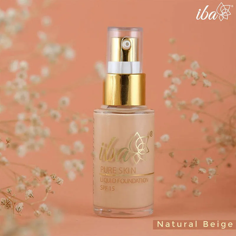 Iba Perfect Base Primer   Foundation   Compact Combo (Natural Beige)