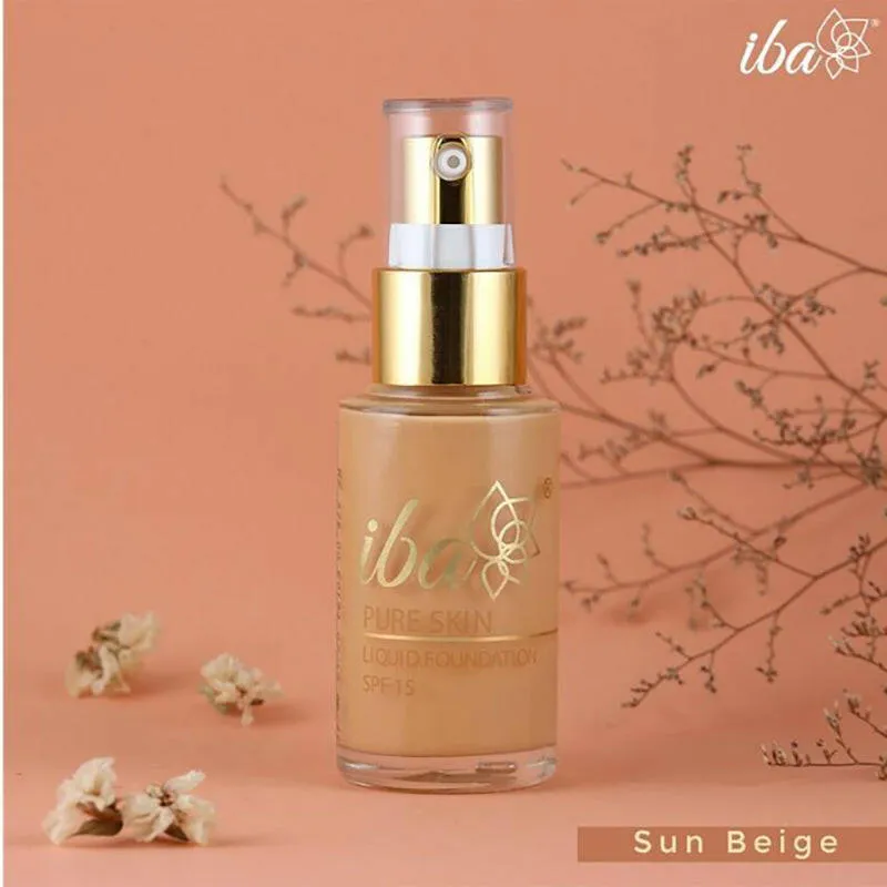 Iba Perfect Base Primer   Foundation   Compact Combo (Sun Beige)