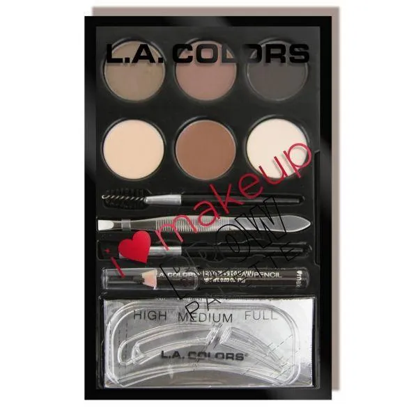 LA Colors I Heart Makeup Brow Palette