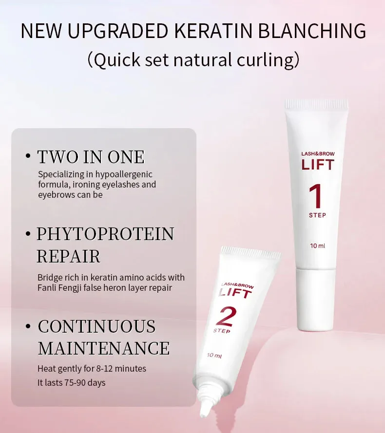 Lash And Brow Lift & Tint  |  4 In 1 Kit