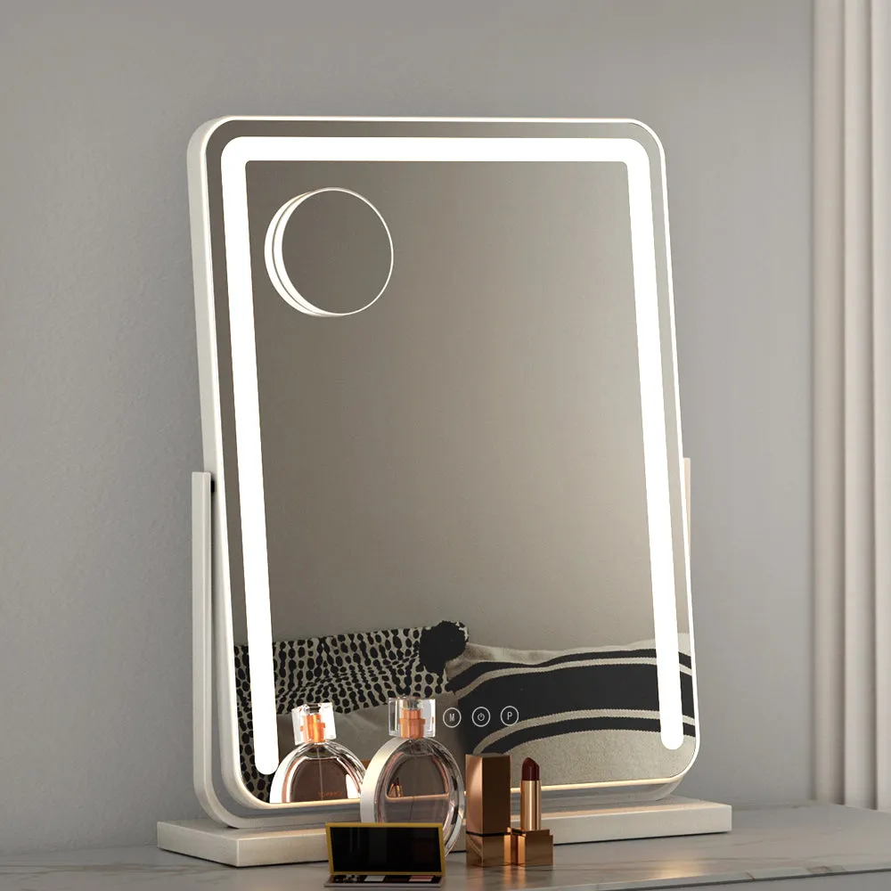 LED Hollywood Vanity Mirror 40x50cm Touch 180° Rotation Embellir