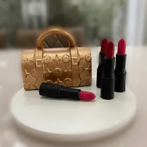 Lipstick Chocolate Mould in 3 Parts BWB 10160