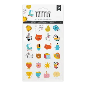 Little Friends Tattoo Sheet