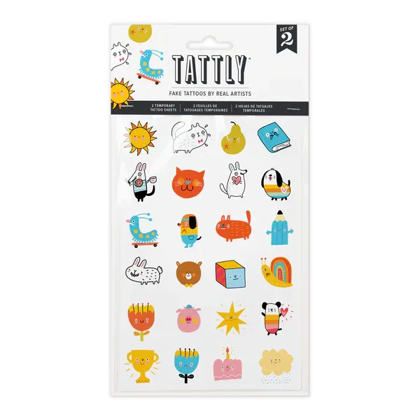 Little Friends Tattoo Sheet