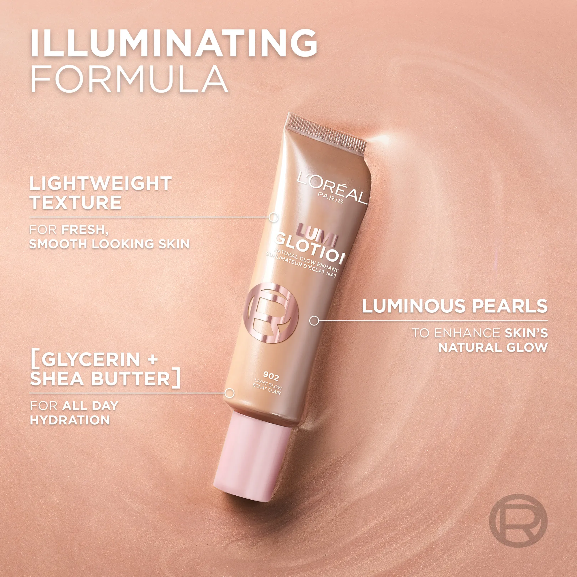 Loreal Lumi Glotion 902 Light Glow 40ML