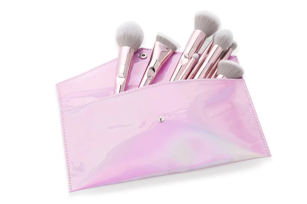 Luxury 10 Pcs Brush Set with Bag T260 CB003