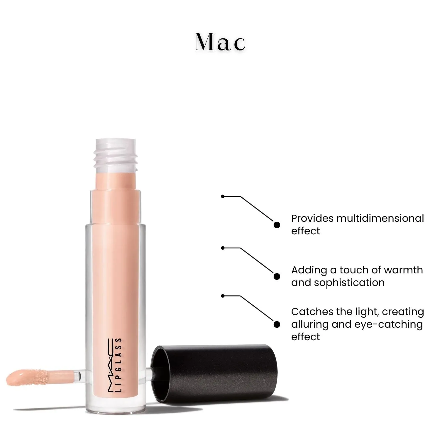 MAC Lipglass - C-Thru - 0.1 oz