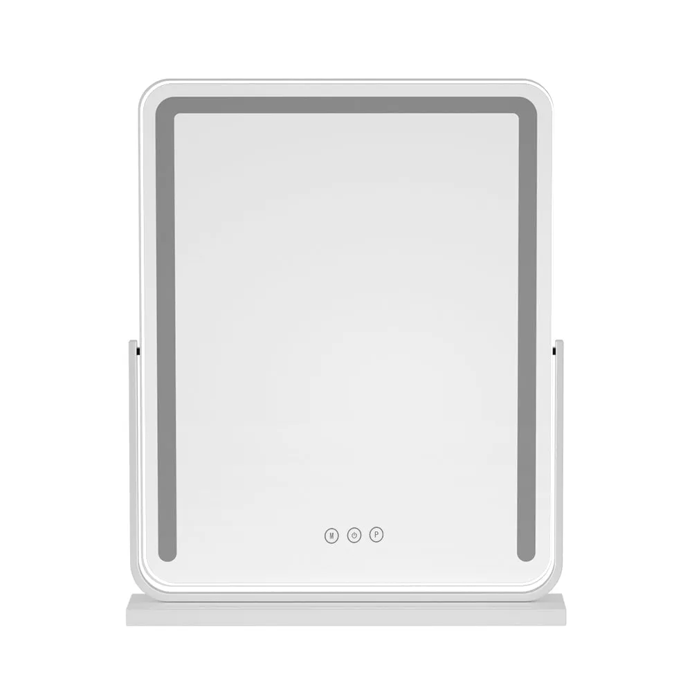 Makeup Mirror with Lights Hollywood Vanity LED Mirrors White 40X50CM