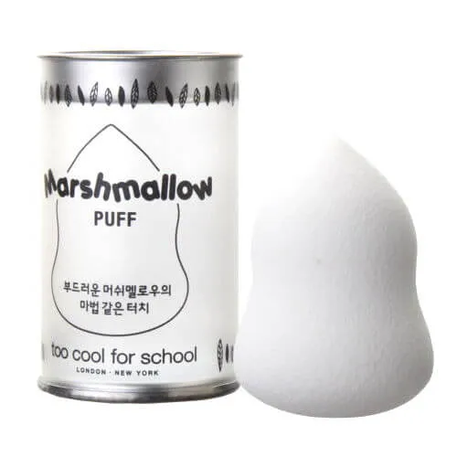 Marshmallow Puff Big (White/Pink)