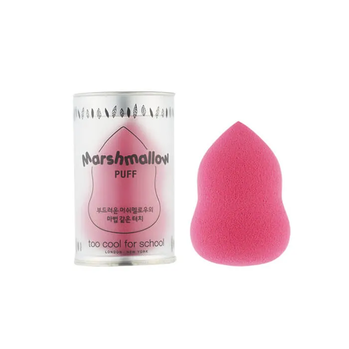 Marshmallow Puff Big (White/Pink)