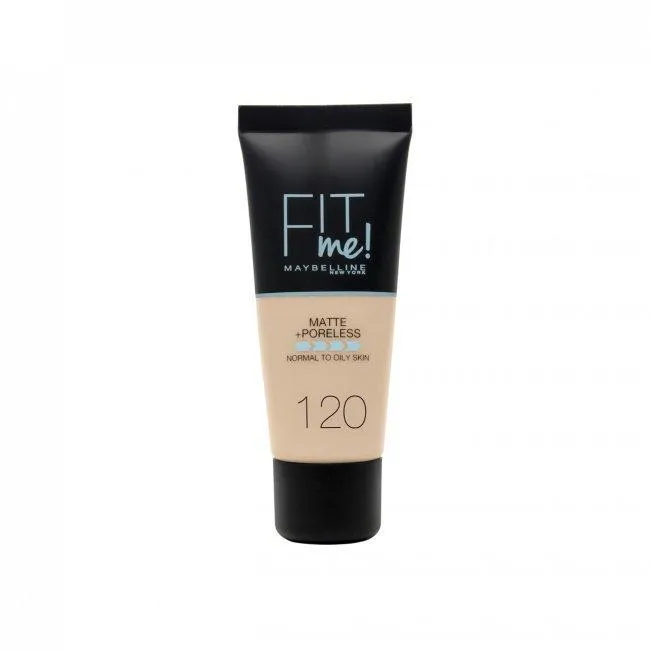 Maybelline NewYork Fit Me Matte & Poreless Foundation - 120 Classic Ivory