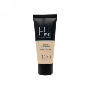 Maybelline NewYork Fit Me Matte & Poreless Foundation - 120 Classic Ivory