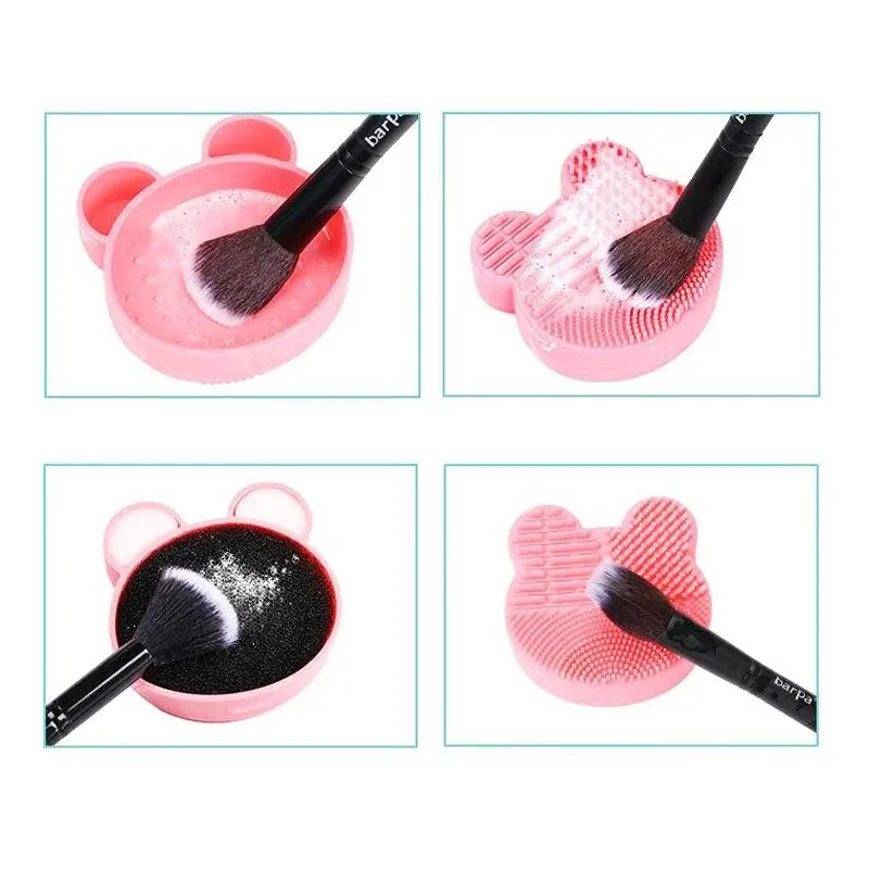 Multifunction Makeup Brush Cleaner Tool for Dry and Wet Use